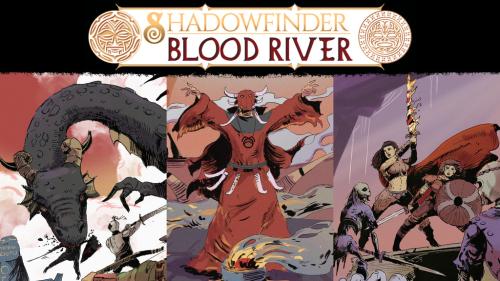 Blood River: Five Zines for Shadowfinder and Shadowdark RPG