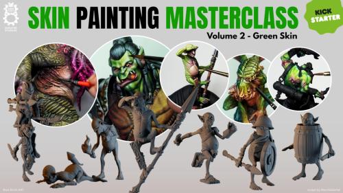 Skin Painting Masterclass Volume 2 - Green Skin