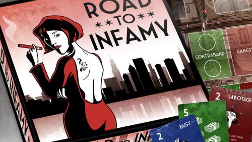 Road To Infamy - Gangster Board Game