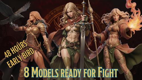 FANTASY WARRIOR GIRLS v1