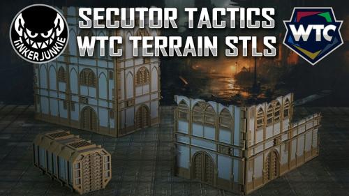 Secutor Tactics: 3D Printed 2024 WTC Terrain Set