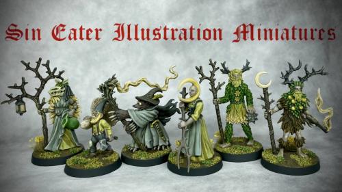 Sin Eater Illustrations Miniatures