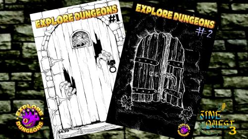 ZineQuest 3: Explore Dungeons Zine #2