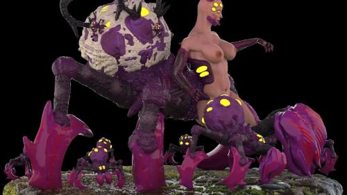 Spider Bargred - Tabletop STL files for 3D printing