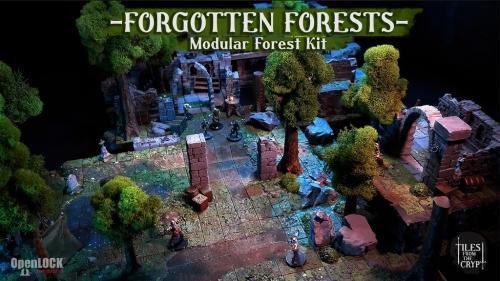 FORGOTTEN FORESTS | STL Forest Kit