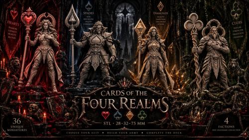 Cards of the four realms: STL 28-32-75