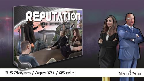 Reputation - a dystopian corporate themed bidding game