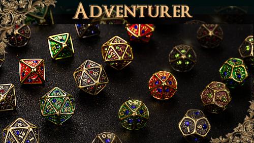 Adventurer Dice - Fortune s Roll, Embark on Epic Adventures!