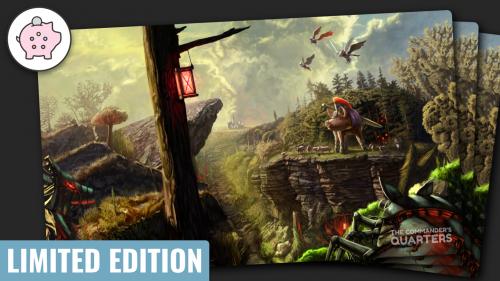 "Porcine Stand" Limited Edition Commander s Quarters Playmat