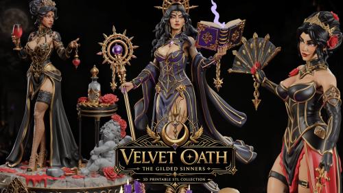 Velvet Oath: The Gilded Sinners STL Collection!