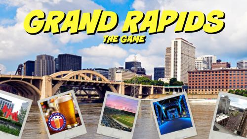Grand Rapids - The Game. A "monopoly"-style board game.