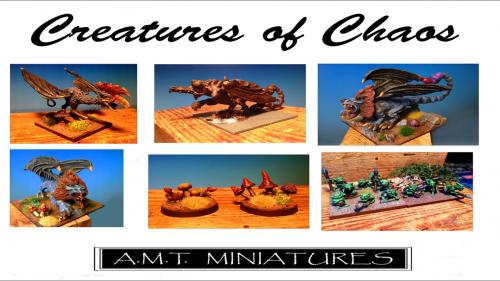 Creatures of Chaos 28mm Metal Miniatures.