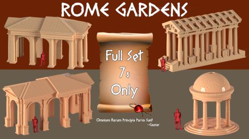 Roman Garden STL