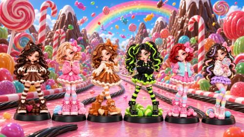 Candy Kingdom — Collectible STL Figures