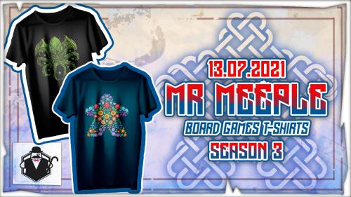 Board Games T-shirts - Season 3