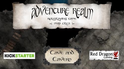 Adventure Realm RPG Tiles - Cave and Cavern set