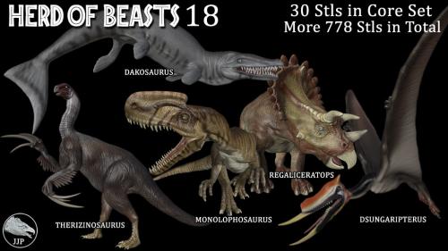 HERD OF BEASTS 18 - DINOSAURS 11