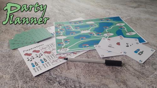 Party Planner - a flip & write game