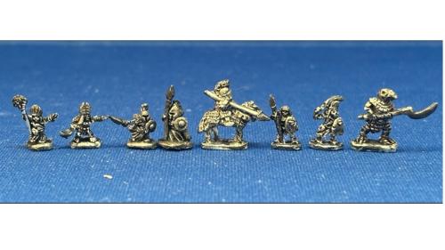 6mm Fantasy Undead Pharoahs and Amazons