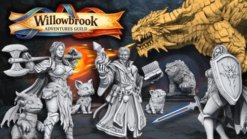 Willowbrook Adventures Guild – Fantasy RPG STL Miniatures