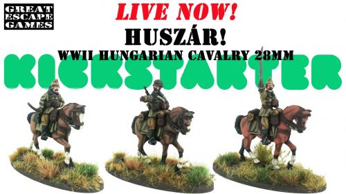 Huszár! Hungarian WWII Cavalry 28mm scale