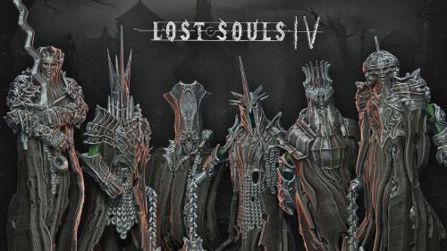 Lost Souls IV - Wraith STLs for 3D Printing