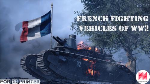 FRENCH Fighting vehicles of WW2 (Volume 2)