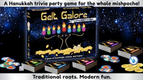 Gelt Galore: Pocket Edition — a joyful Hanukkah party game!