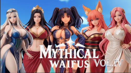 💋 Mythical Waifus Vol. IV – STL - 120mm