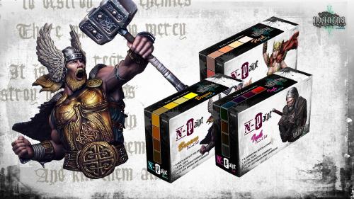 Nocturna Models: N-Paint Acrylic Colors and Fantasy Figures