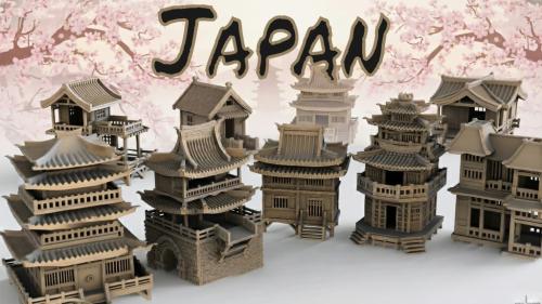 Japan |3D PRINTABLE STLs|