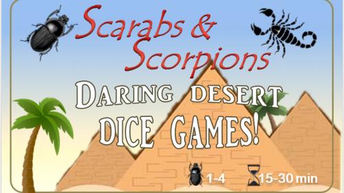 Quickstarter: Scarabs & Scorpions. 2nd Edition in a tin!