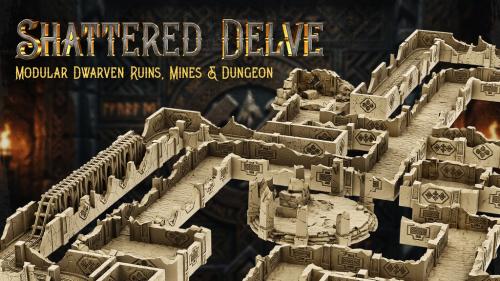 Shattered Delve: Modular Dwarven Ruins, Mines & Dungeons