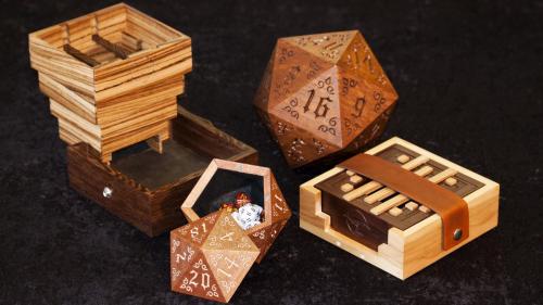 Elvenroot Collapsible Dice Tower & Dice Case