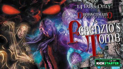 FERENZIO S TOMB - PDF Oneshot for DRAGONBANE, DnD 5E & OSR