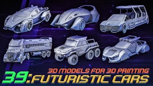 Futuristic Cars | STL