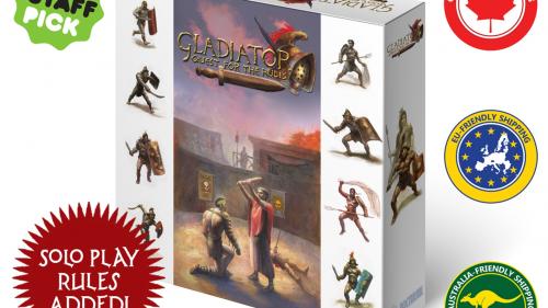 Gladiator: Quest for the Rudis, arena combat for 1-4 players