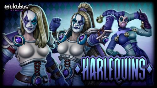HARLEQUINS - Fantasy Football Miniatures