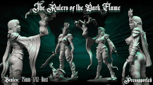 STL Miniatures: The rulers of the dark flame