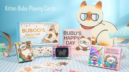 Kitten Bubu Playing Cards