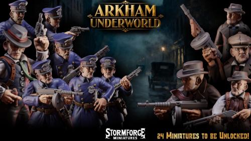 Arkham Underworld: 28-32mm Tabletop Miniatures