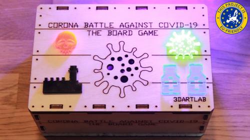 Corona Battle Against Covid-19 The Board Game
