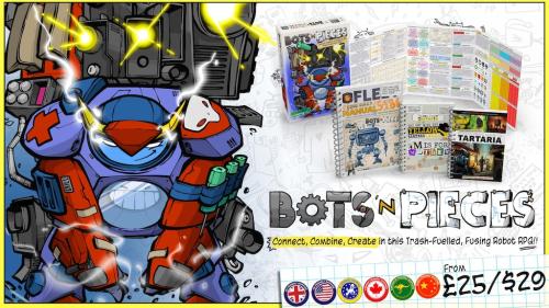 Bots  n Pieces - The ‘Draw Your Own Bot’ TTRPG!