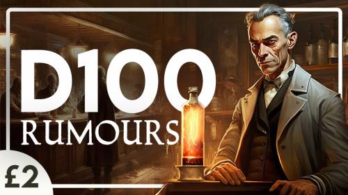 D100 Rumours for Lovecraftian TTRPG s