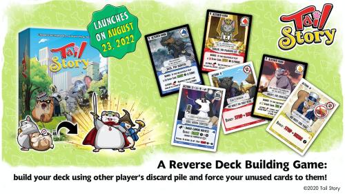 Tail Story : A Reverse Deck Building Game