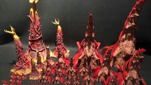 3D Printed Bio Terrain