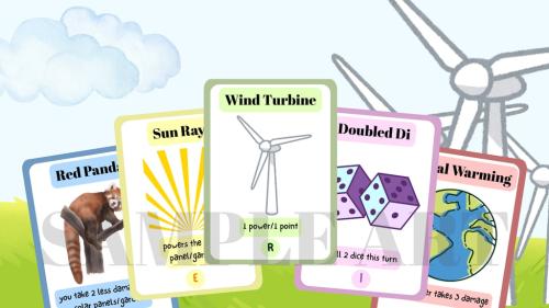Renewable Energy Card Game - Art Campaign