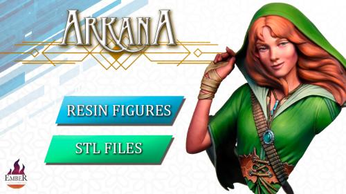 ARKANA - Resin & Digital figures for painters