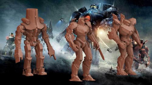 KAIJUS VS JAEGERS: Miniatures for Tabletop RPG - STL files