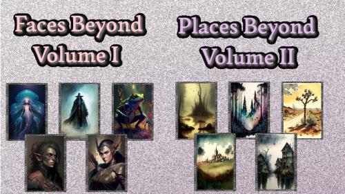 Faces and Places Beyond: Royalty-Free Fantasy Stock Art